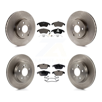 [Avant + Arrière] Kit de Disque et plaquette (céramique) de frein pour Mercedes-Benz E350 C300 C350 K8T-101520
