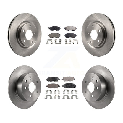 [Avant + Arrière] Kit de Disque et plaquette (céramique) de frein pour Nissan Sentra Juke K8T-101524