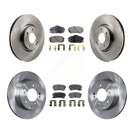 [Avant + Arrière] Kit de Disque et plaquette (céramique) de frein pour Hyundai Tucson Kia Cadenza K8T-101532