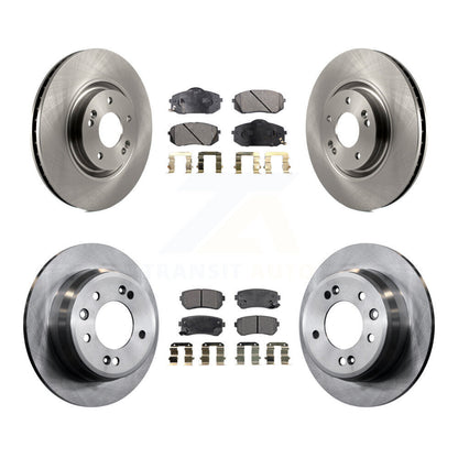 [Avant + Arrière] Kit de Disque et plaquette (céramique) de frein pour 2015 Hyundai Tucson FWD avec FUEL CELL EV (FCEV) engine K8T-101533