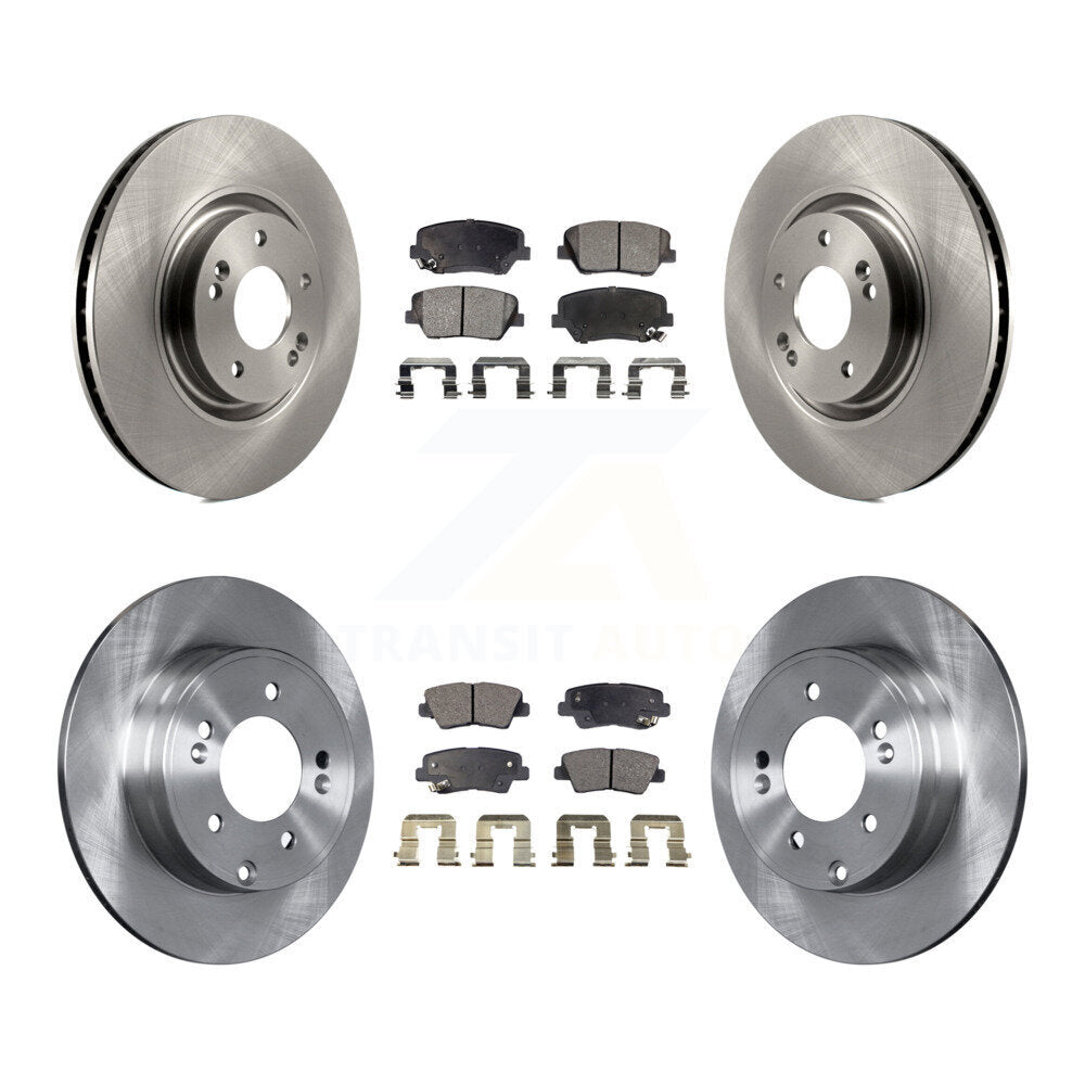 [Avant + Arrière] Kit de Disque et plaquette (céramique) de frein pour Hyundai Azera K8T-101537