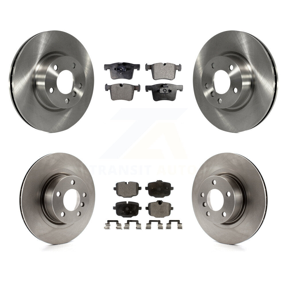 [Avant + Arrière] Kit de Disque et plaquette (céramique) de frein pour 2012 BMW X3 From 10 11 K8T-101542