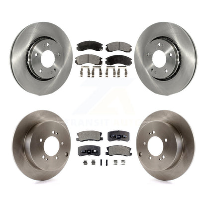 [Avant + Arrière] Kit de Disque et plaquette (céramique) de frein pour Mitsubishi Lancer K8T-101545