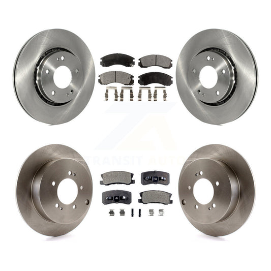 [Avant + Arrière] Kit de Disque et plaquette (céramique) de frein pour Mitsubishi Lancer K8T-101545