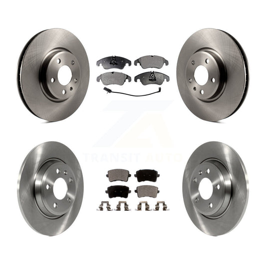 [Avant + Arrière] Kit de Disque et plaquette (céramique) de frein pour Audi A4 Q5 A5 Quattro allroad K8T-101548