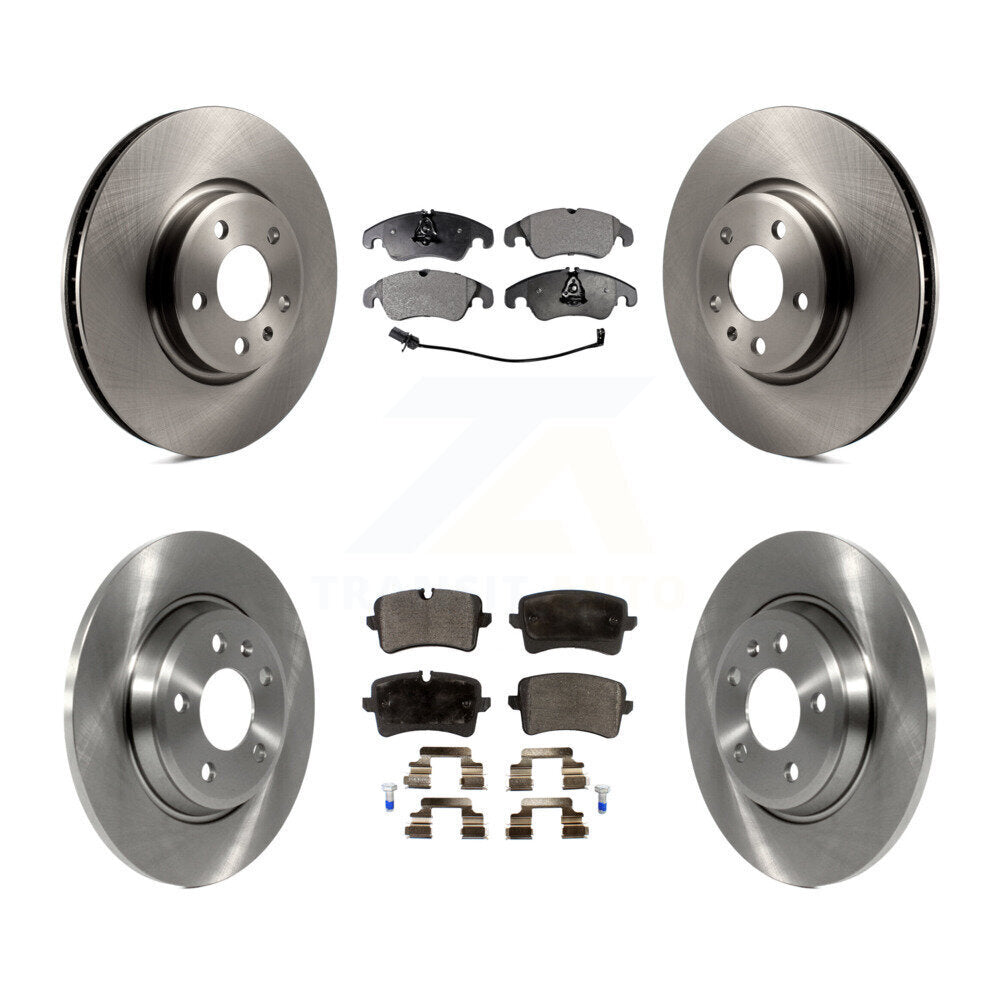 [Avant + Arrière] Kit de Disque et plaquette (céramique) de frein pour 2013 Audi A6 avec 320mm Diameter Rotor K8T-101549