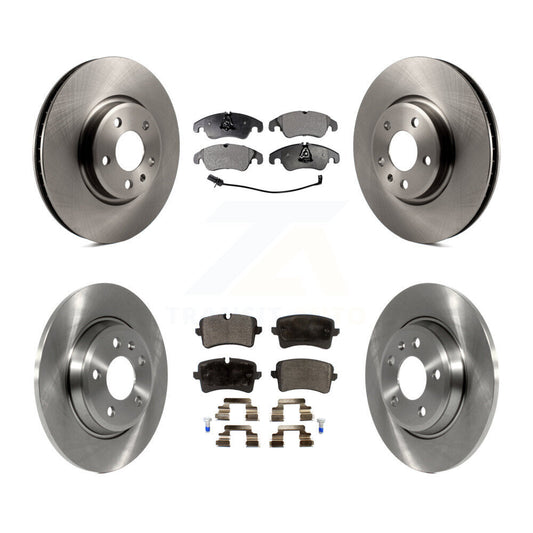 [Avant + Arrière] Kit de Disque et plaquette (céramique) de frein pour 2013 Audi A6 avec 320mm Diameter Rotor K8T-101549
