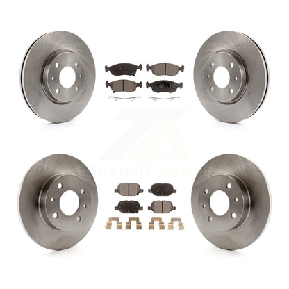 [Avant + Arrière] Kit de Disque et plaquette (céramique) de frein pour Fiat 500 K8T-101551