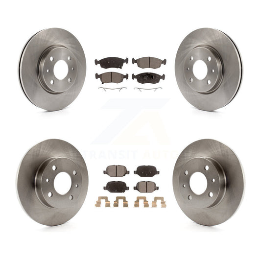 [Avant + Arrière] Kit de Disque et plaquette (céramique) de frein pour Fiat 500 K8T-101551