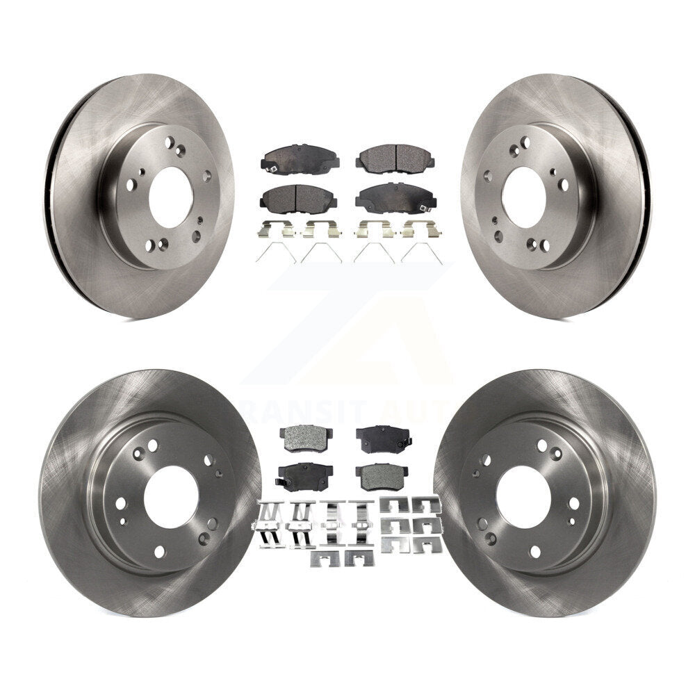 [Avant + Arrière] Kit de Disque et plaquette (céramique) de frein pour Honda Civic K8T-101552