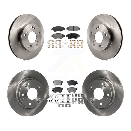 [Avant + Arrière] Kit de Disque et plaquette (céramique) de frein pour 2013-2015 Acura ILX 1.5L K8T-101553