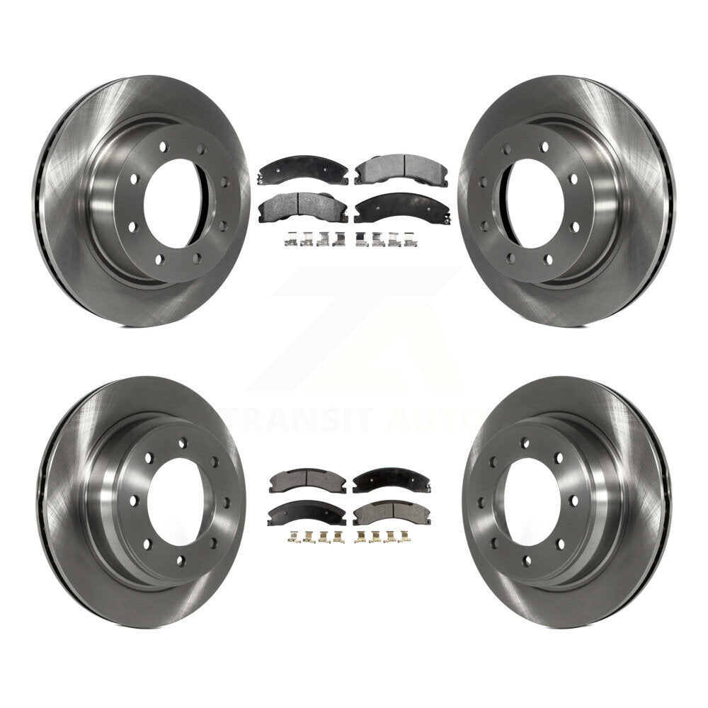 [Avant + Arrière] Kit de Disque et plaquette (céramique) de frein pour 2012-2021 Nissan NV2500 NV3500 NV1500 K8T-101558