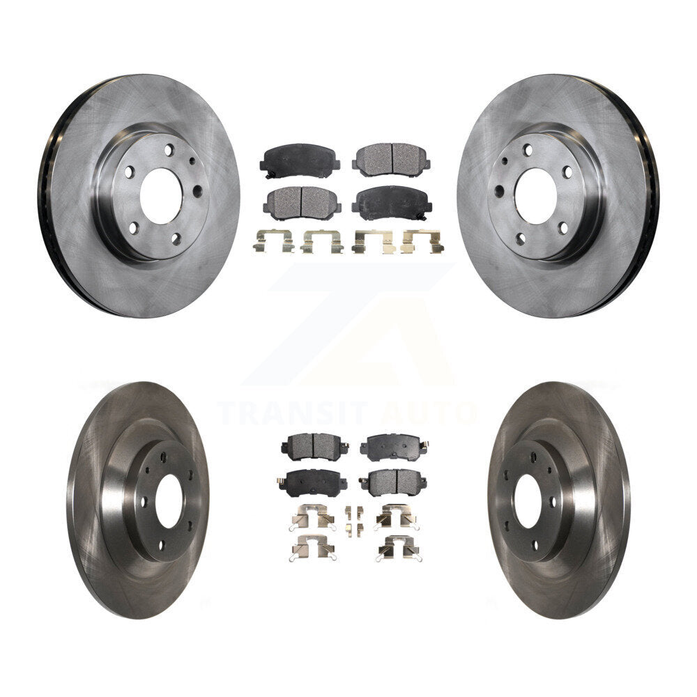 [Avant + Arrière] Kit de Disque et plaquette (céramique) de frein pour Mazda CX-5 K8T-101566