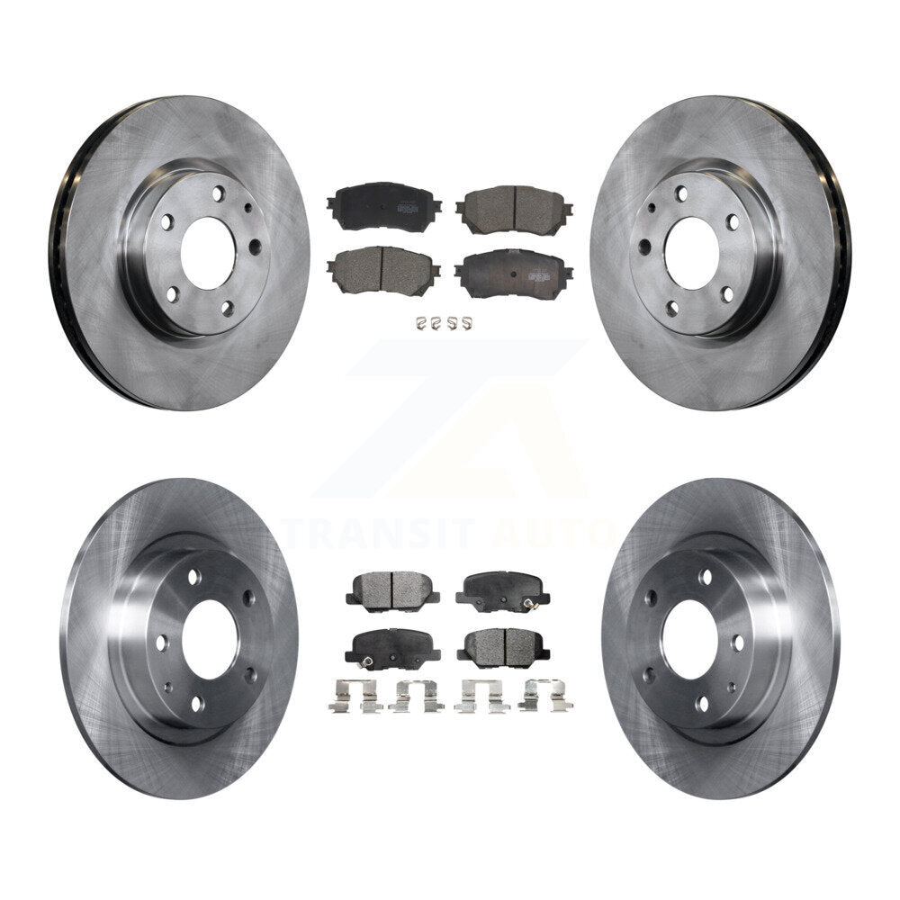 [Avant + Arrière] Kit de Disque et plaquette (céramique) de frein pour Mazda 6 K8T-101568