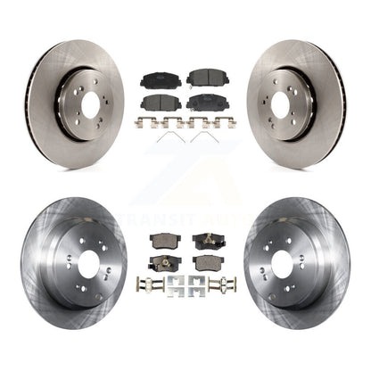 [Avant + Arrière] Kit de Disque et plaquette (céramique) de frein pour 2013-2018 Acura RDX K8T-101569