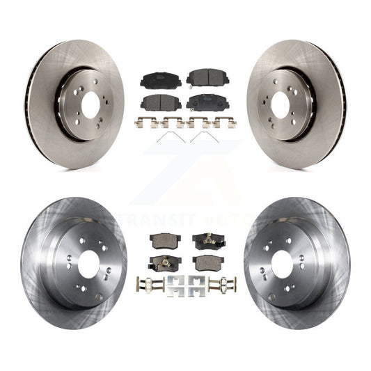 [Avant + Arrière] Kit de Disque et plaquette (céramique) de frein pour 2013-2018 Acura RDX K8T-101569