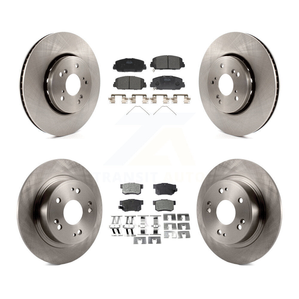 [Avant + Arrière] Kit de Disque et plaquette (céramique) de frein pour 2016 Acura ILX K8T-101570