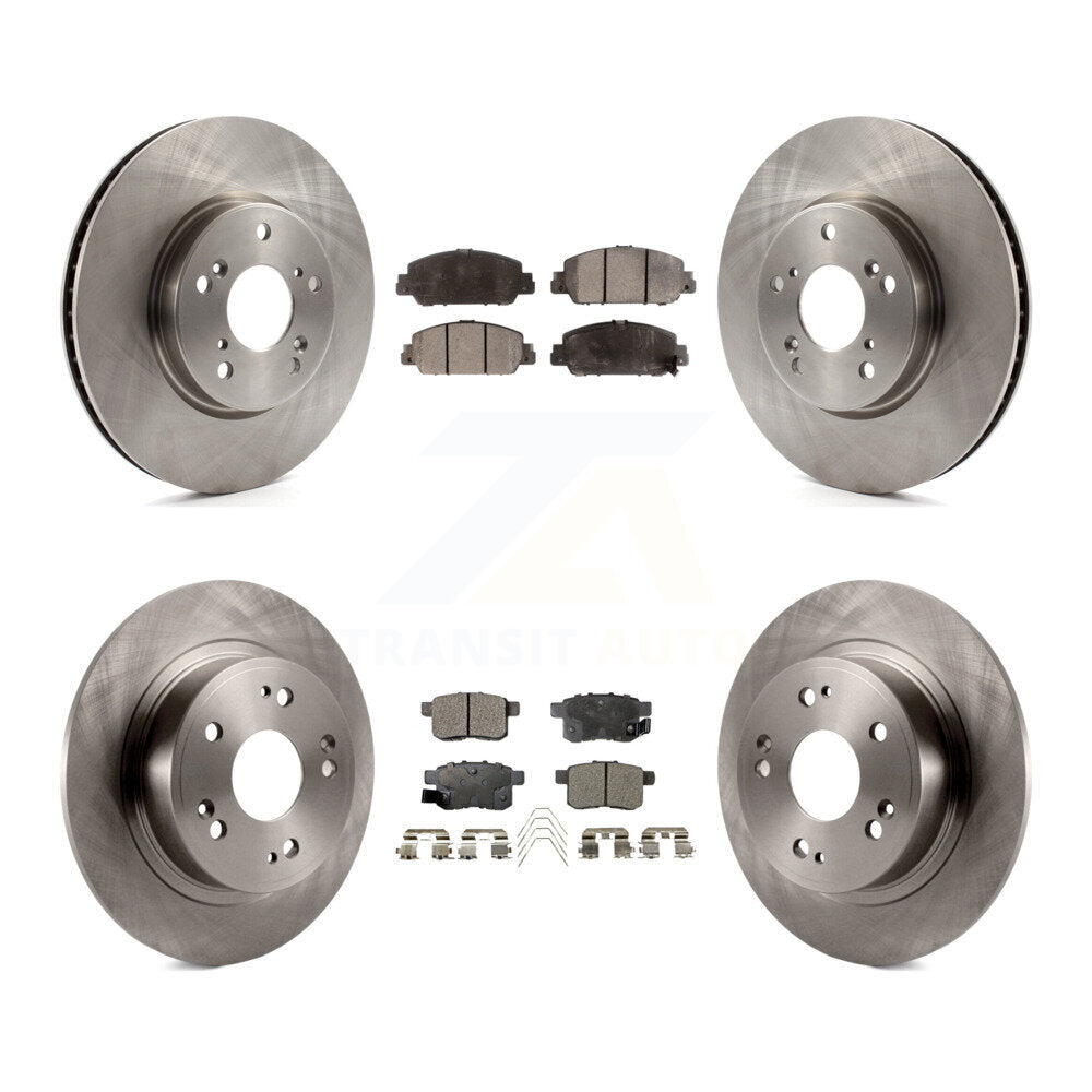 [Avant + Arrière] Kit de Disque et plaquette (céramique) de frein pour Honda Accord K8T-101571