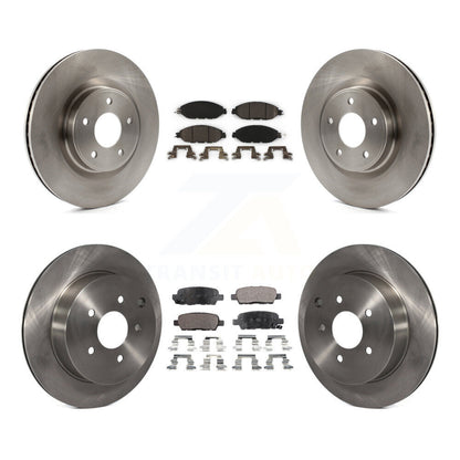 [Avant + Arrière] Kit de Disque et plaquette (céramique) de frein pour Nissan Pathfinder Murano INFINITI QX60 JX35 K8T-101578