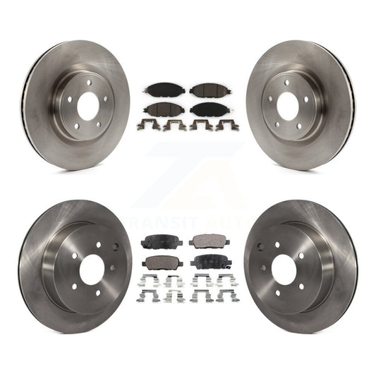 [Avant + Arrière] Kit de Disque et plaquette (céramique) de frein pour Nissan Pathfinder Murano INFINITI QX60 JX35 K8T-101578