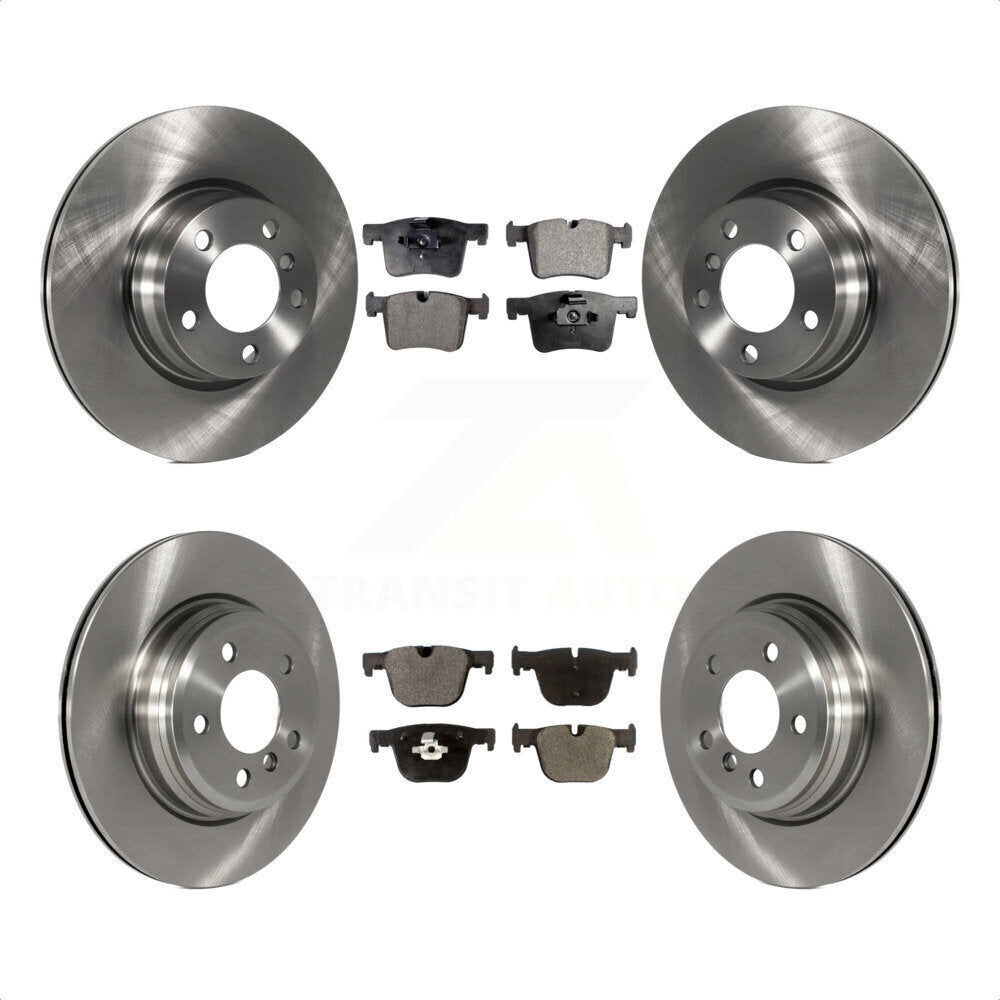 [Avant + Arrière] Kit de Disque et plaquette (céramique) de frein pour BMW 428i Gran Coupe xDrive sans Blue Painted Calipers K8T-101583 par Transit Auto