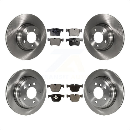 [Avant + Arrière] Kit de Disque et plaquette (céramique) de frein pour 2016 BMW 428i xDrive sans Blue Painted Calipers K8T-101584 par Transit Auto