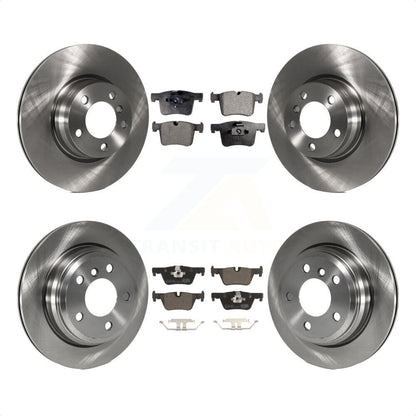 [Avant + Arrière] Kit de Disque et plaquette (céramique) de frein pour BMW 328i xDrive 428i sans Blue Painted Calipers K8T-101585 par Transit Auto