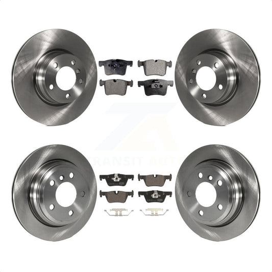 [Avant + Arrière] Kit de Disque et plaquette (céramique) de frein pour BMW 328i xDrive 428i sans Blue Painted Calipers K8T-101585 par Transit Auto
