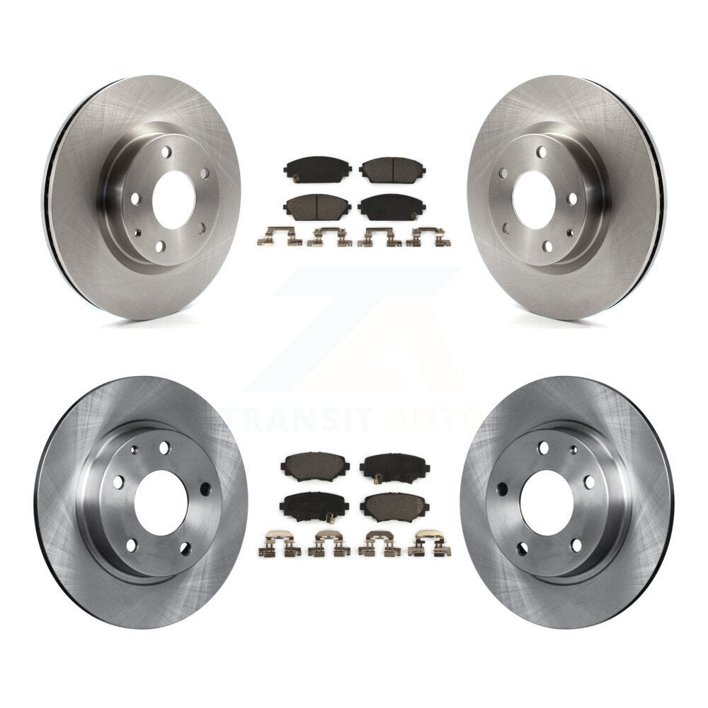 [Avant + Arrière] Kit de Disque et plaquette (céramique) de frein pour Mazda 3 Sport 2.5L K8T-101587