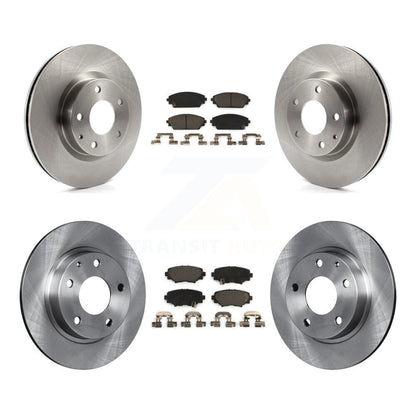 [Avant + Arrière] Kit de Disque et plaquette (céramique) de frein pour Mazda 3 Sport 2.5L K8T-101587