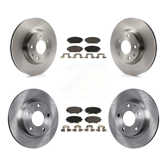 [Avant + Arrière] Kit de Disque et plaquette (céramique) de frein pour Mazda 3 Sport 2.5L K8T-101587