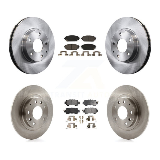 [Avant + Arrière] Kit de Disque et plaquette (céramique) de frein pour 2016-2018 Mazda CX-3 FWD K8T-101592