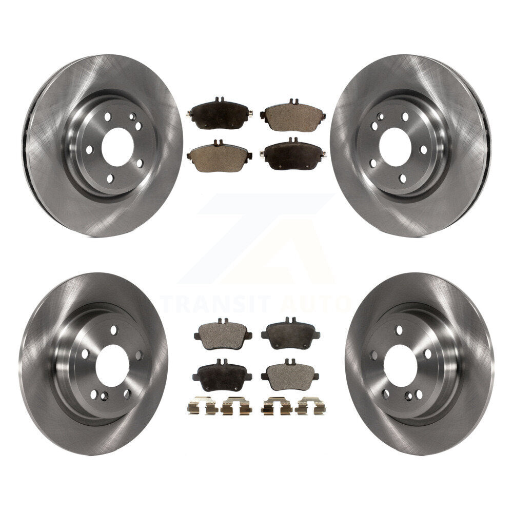 [Avant + Arrière] Kit de Disque et plaquette (céramique) de frein pour Mercedes-Benz GLA250 CLA250 INFINITI QX30 B Electric Drive B250 K8T-101597