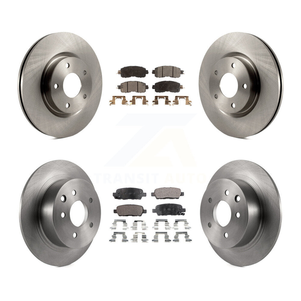 [Avant + Arrière] Kit de Disque et plaquette (céramique) de frein pour Nissan Altima K8T-101599