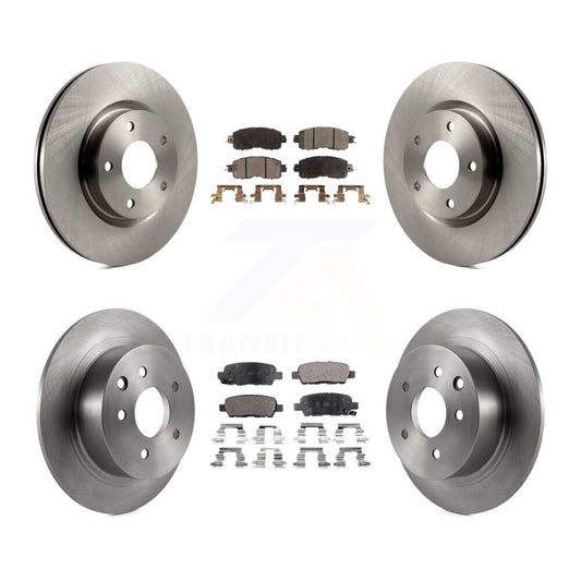 [Avant + Arrière] Kit de Disque et plaquette (céramique) de frein pour Nissan Altima K8T-101599