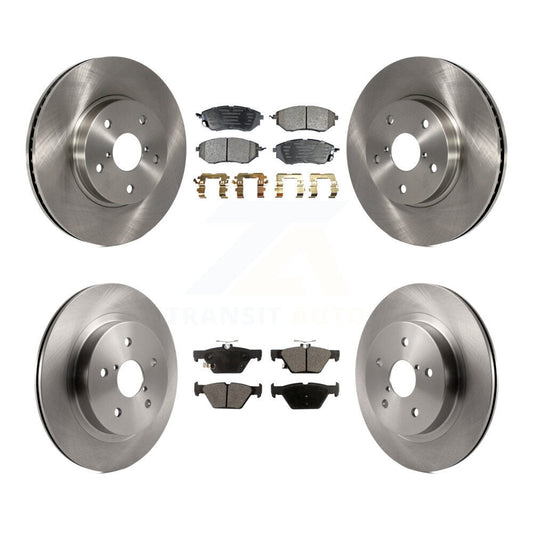 [Avant + Arrière] Kit de Disque et plaquette (céramique) de frein pour 2015 Subaru Legacy 2.5L K8T-101602