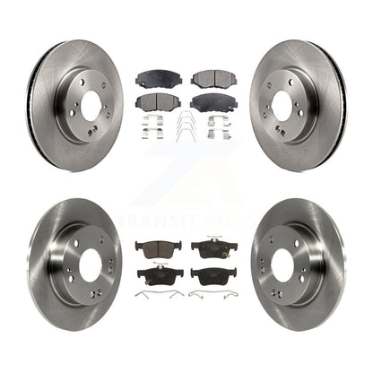 [Avant + Arrière] Kit de Disque et plaquette (céramique) de frein pour Honda Civic K8T-101608