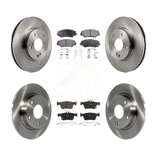[Avant + Arrière] Kit de Disque et plaquette (céramique) de frein pour Honda Civic K8T-101608