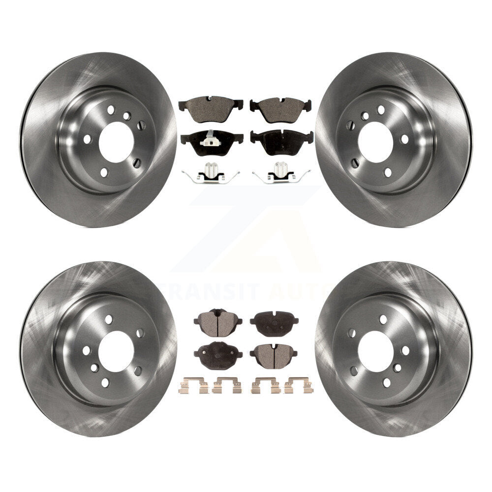 [Avant + Arrière] Kit de Disque et plaquette (céramique) de frein pour BMW 528i xDrive sans Performance Brakes K8T-101610