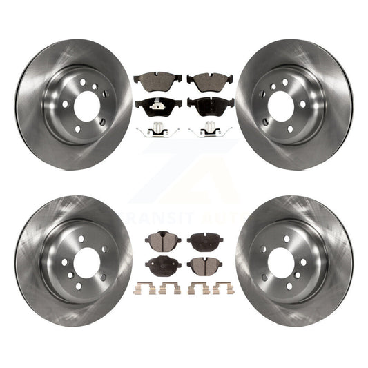 [Avant + Arrière] Kit de Disque et plaquette (céramique) de frein pour BMW 528i xDrive sans Performance Brakes K8T-101610