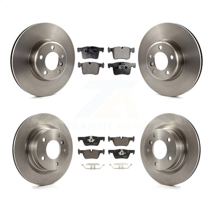 [Avant + Arrière] Kit de Disque et plaquette (céramique) de frein pour 2017 BMW 328d avec 340mm Diameter Rotor K8T-101614 par Transit Auto