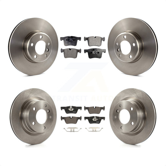 [Avant + Arrière] Kit de Disque et plaquette (céramique) de frein pour 2017 BMW 328d avec 340mm Diameter Rotor K8T-101614 par Transit Auto