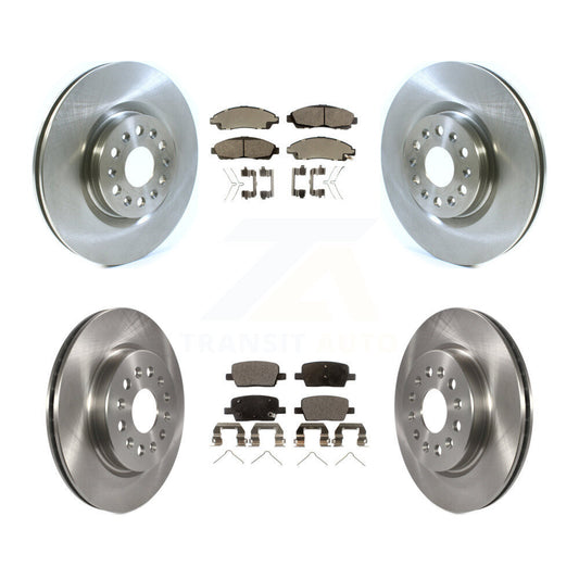 [Avant + Arrière] Kit de Disque et plaquette (céramique) de frein pour Cadillac XT5 Buick Enclave XT6 K8T-101619