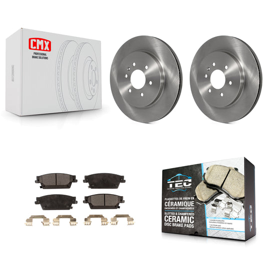 [Arrière] Kit de Disque et plaquette (céramique) de frein pour Cadillac SRX K8T-101649