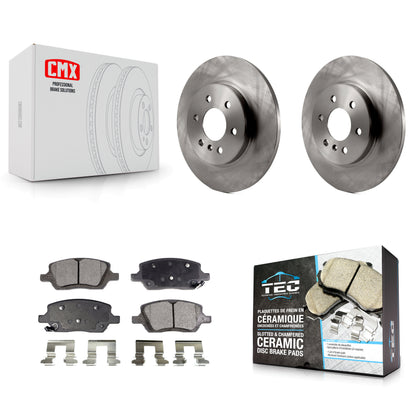 [Arrière] Kit de Disque et plaquette (céramique) de frein pour Chevrolet Uplander Buick Terraza Pontiac Montana Saturn Relay K8T-101655