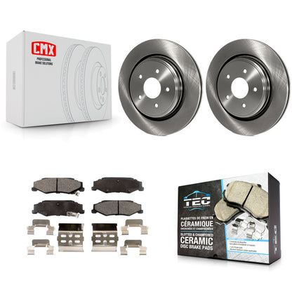 [Arrière] Kit de Disque et plaquette (céramique) de frein pour Chevrolet Corvette Cadillac XLR K8T-101657