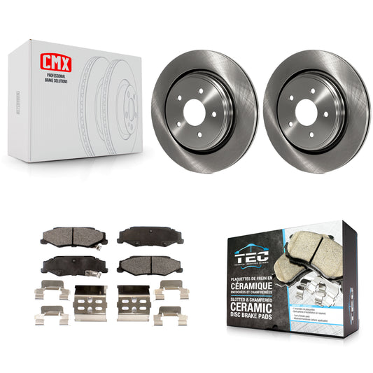 [Arrière] Kit de Disque et plaquette (céramique) de frein pour Chevrolet Corvette Cadillac XLR K8T-101657