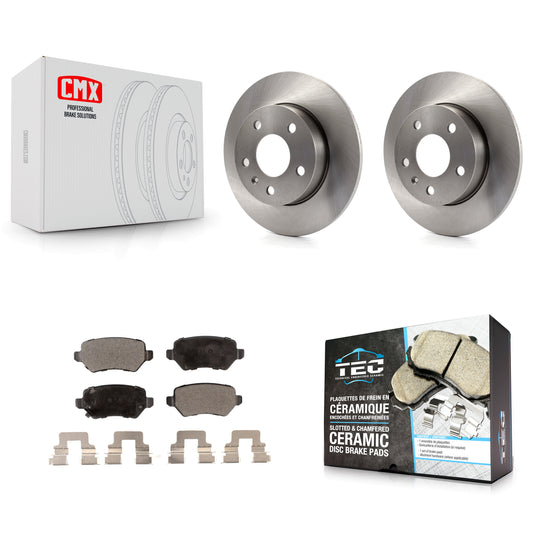 [Arrière] Kit de Disque et plaquette (céramique) de frein pour 2008-2009 Saturn Astra K8T-101666