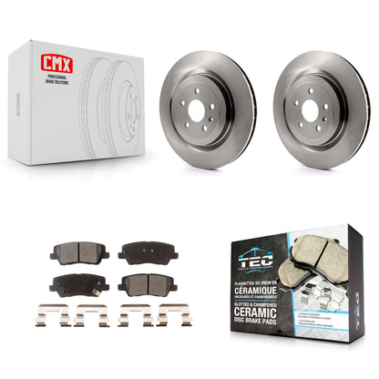 [Arrière] Kit de Disque et plaquette (céramique) de frein pour 2015 Cadillac CTS 6.2L K8T-101675