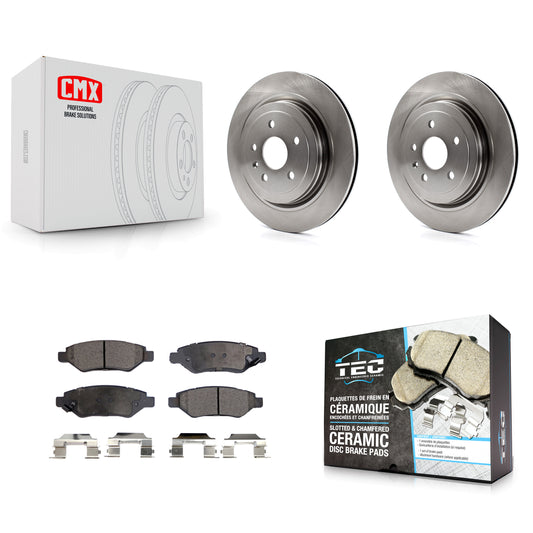 [Arrière] Kit de Disque et plaquette (céramique) de frein pour Cadillac CTS K8T-101677